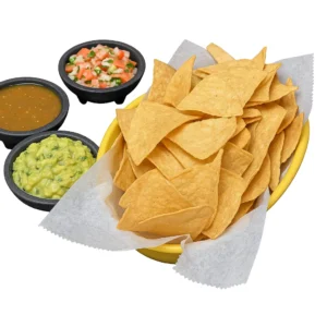 pico de gallo con chips